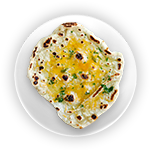 Garlic, Cheese & Garlic Chilli Naan 